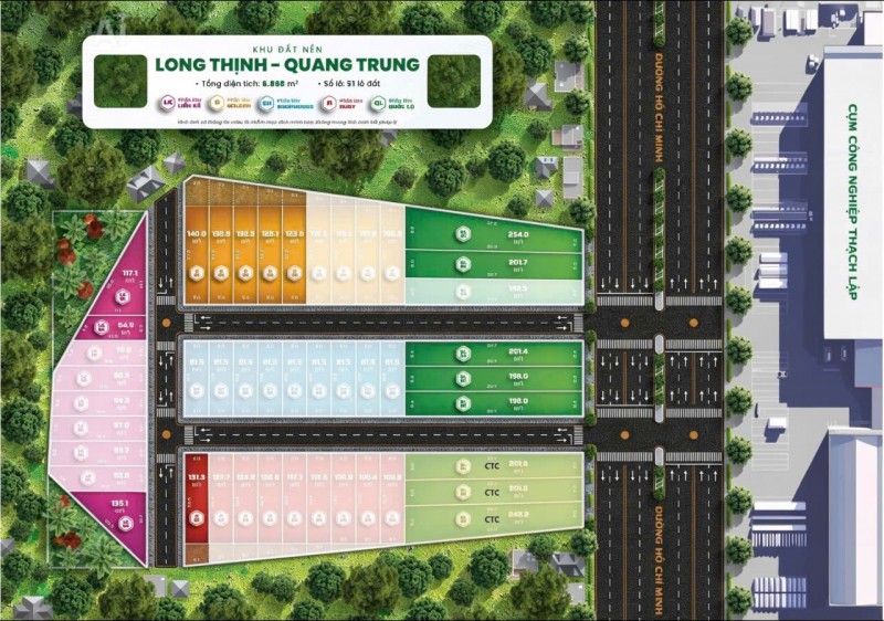 Chỉ 1,8 tỷ sở hữu đất mặt đường Hồ Chí Minh - Đón sóng 2 cụm công nghiệp 50ha - Tiềm năng tăng giá