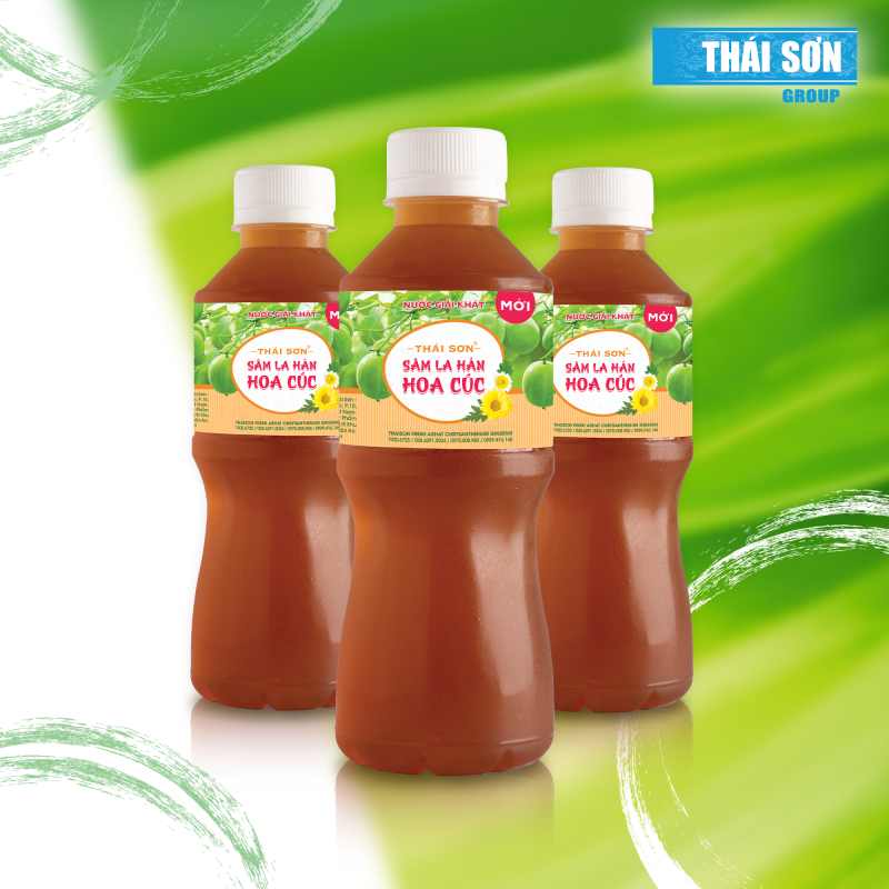 Sâm La Hán Hoa Cúc Thái Sơn - Khi cơ thể cần sự sảng khoái, hãy chọn hương vị từ thiên nhiên.