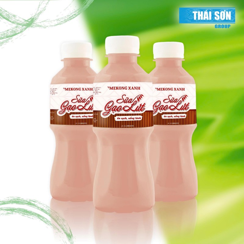 Sữa Gạo lứt Mekong Xanh - Thơm bùi, tạo nên hương vị khó quên.