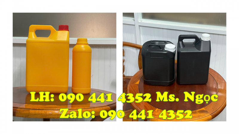 Can nhựa 2 lít đựng hóa chất tại Sóc Trăng, can nhựa 1 lít vuông tại Ninh Kiều 