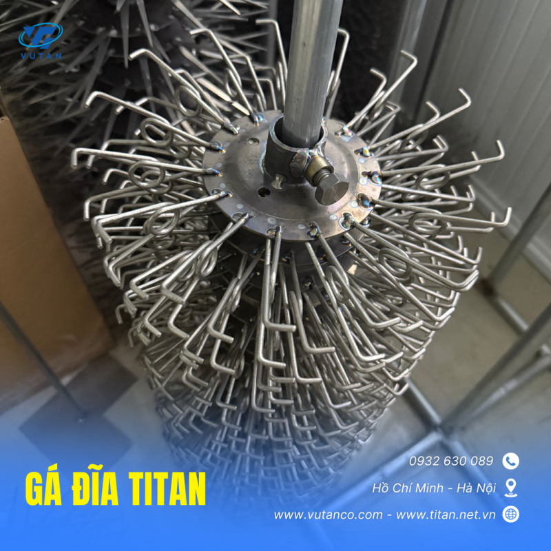 Gá đĩa titan - Gia công gá đĩa titan theo yêu cầu - Vũ Tấn titanium