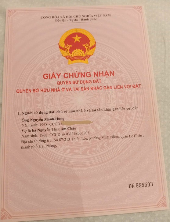 Chính chủ cần bán lô đất đẹp tại khu nhà ở trung tâm thương mại Thủy Sơn - Tiềm năng tăng giá