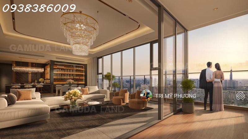 Eaton Park - Chủ nhà bán căn Penthouse - có sân vườn, hồ bơi riêng, view Paranoma 360 -  Tháp
