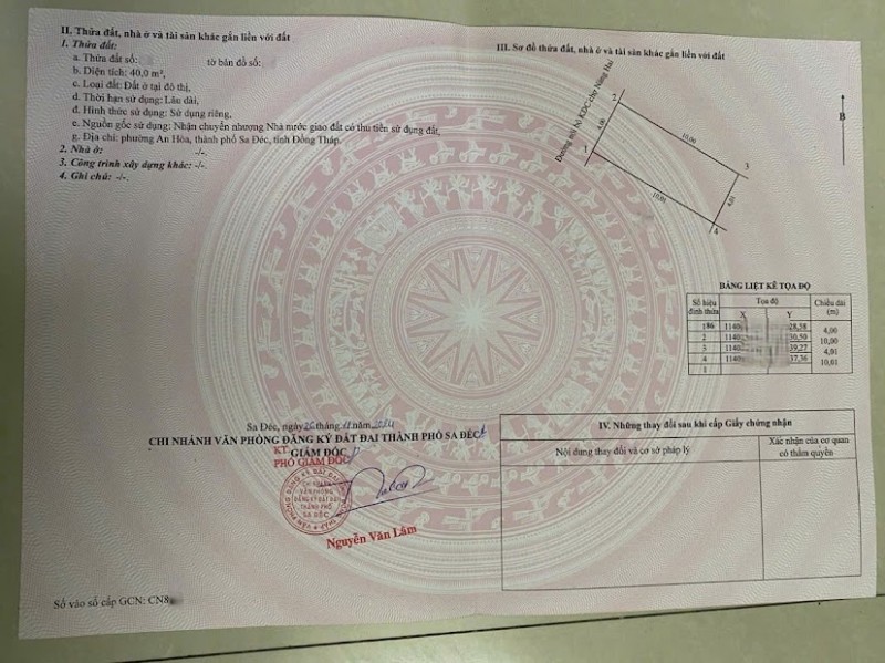 Bán Nhà Mặt Tiền Ngay Chợ Nàng Hai Sa Đéc 40m2 Sổ Hồng, , Giá 1.65 Tỷ.