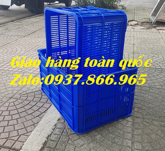 Sọt nhựa, sọt nguyên sinh trong kho lạnh, sọt chứa hải sản