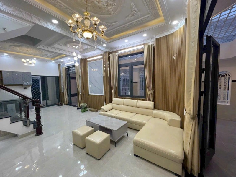 NHÀ GÓC 2 MẶT THOÁNG, 12X12M, HẺM XE HƠI HUỲNH TẤN PHÁT, 8.8 TỶ