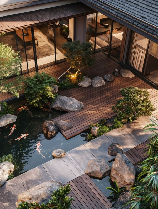 Sân vườn đẹp như Resort – Không còn là nỗi lo bão dưỡng! -	Cắt tỉa cỏ và tạo dáng cây cảnh nghệ thuậ