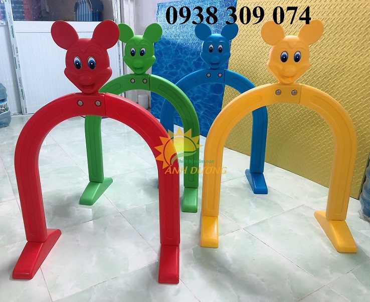 Cung chui hình thú mầm non, cổng chui thú mầm non