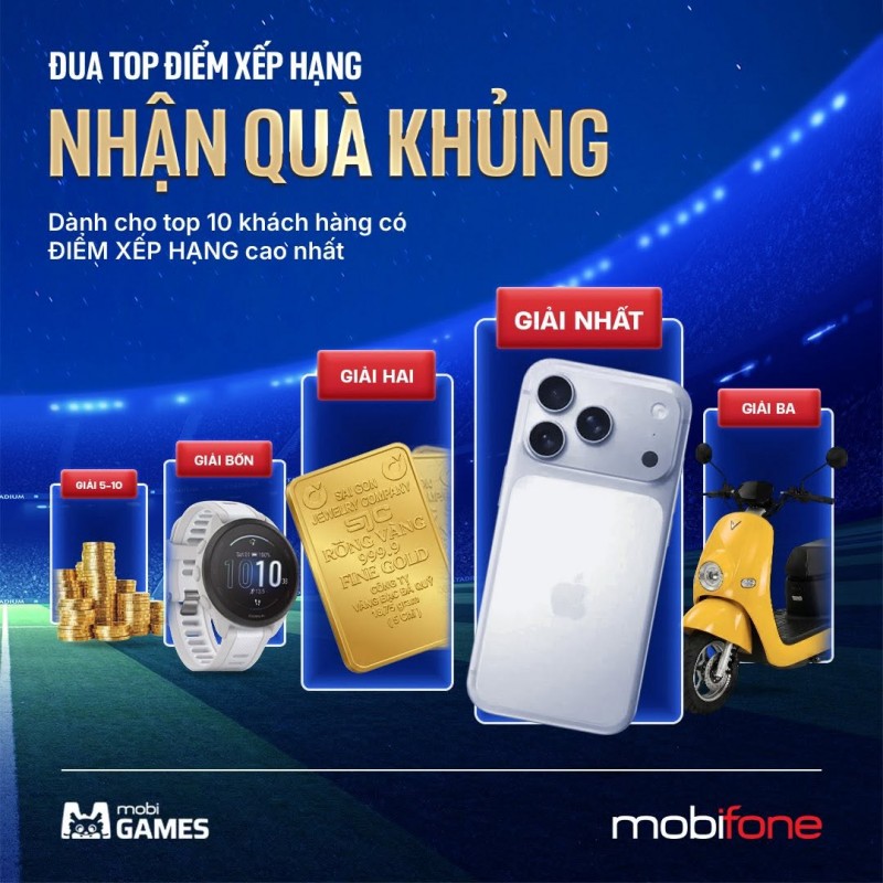 Cuồng nhiệt cùng World Cup 2026 – Săn ngay Iphone 17 ProMax trên My MobiFone