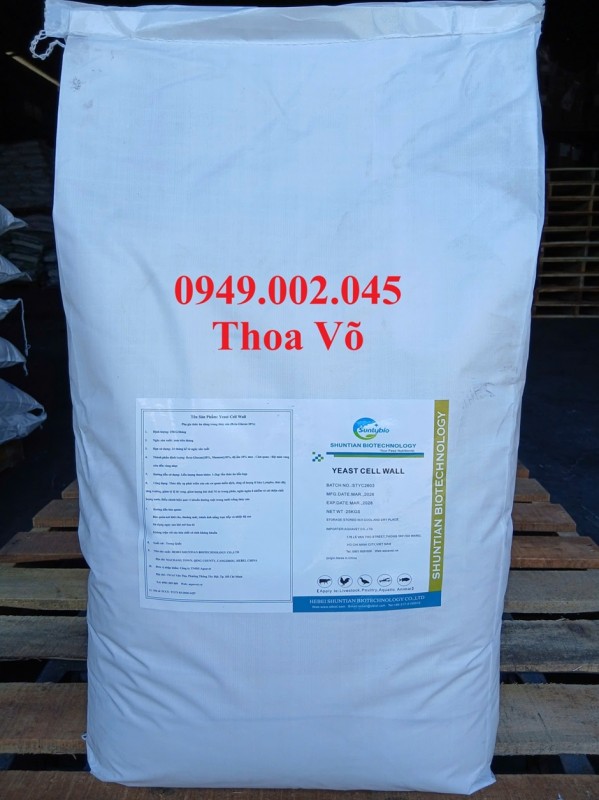 YEAST CELL WALL – BETA GLUCAN TĂNG CƯỜNG MIỄN DỊCH, GIẢM BỆNH, TĂNG TỶ LỆ SỐNG CHO VẬT NUÔI