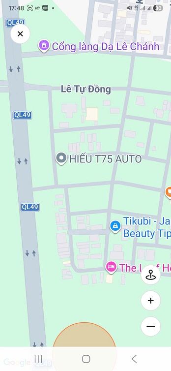Cần bán đất 2 mặt tiền KQH Thủy Vân TĐ2
