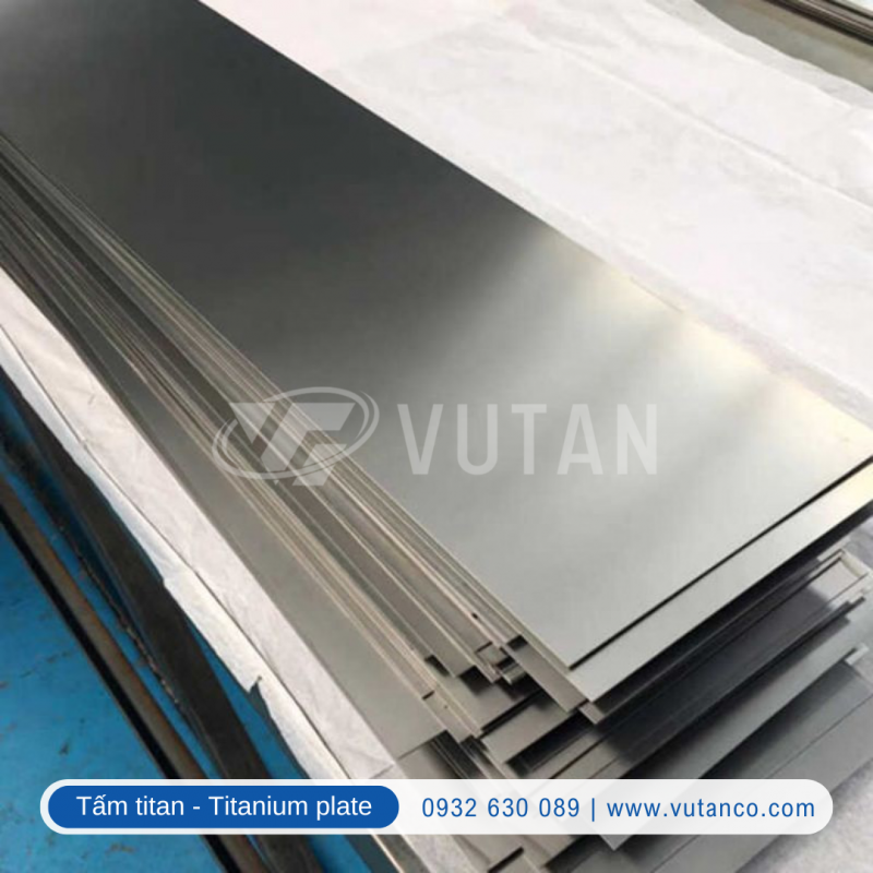 Titanium dạng tấm - titanium plate - Tấm titan chống ăn mòn - VŨ TẤN TITANIUM
