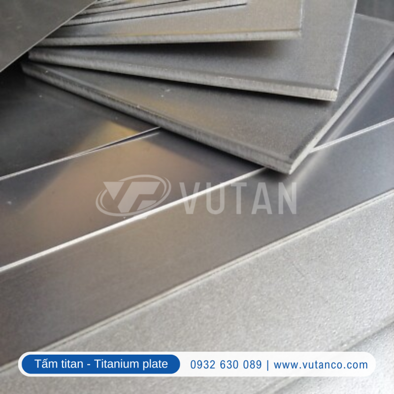Titanium dạng tấm - titanium plate - Tấm titan chống ăn mòn - VŨ TẤN TITANIUM