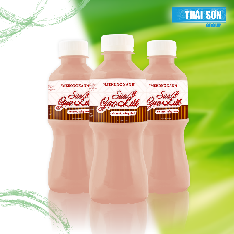 Sữa Gạo Lứt Mekong Xanh – Thơm ngon trong từng ngụm uống