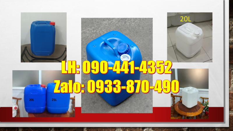 Can nhựa 24 lít đựng kiềm, can nhựa 25 lít đựng sút, can nhựa 30 lít đựng dung dịch tẩy rửa sét
