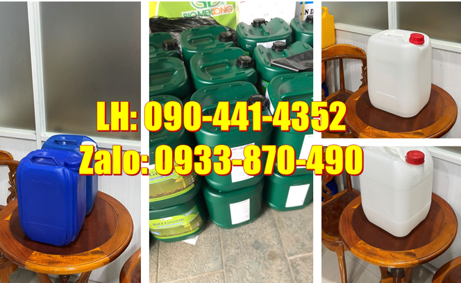 Can nhựa 24 lít đựng kiềm, can nhựa 25 lít đựng sút, can nhựa 30 lít đựng dung dịch tẩy rửa sét