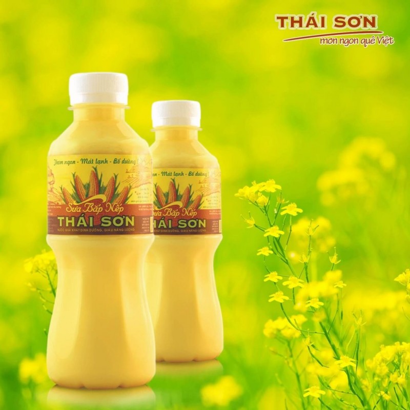 Sữa Bắp Nếp Thái Sơn - Hương vị thơm ngon đến từ thành phần tự nhiên
