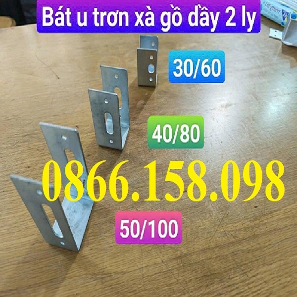  Bát U xà gồ dùng để liên kết những loại sắt hộp nào?
