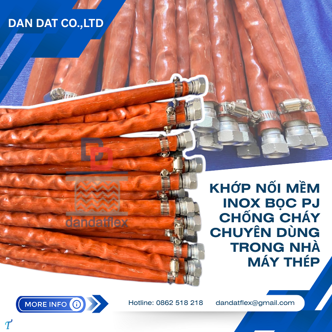 Khớp nối mềm rắc co ren, khớp nối mềm inox 2 đầu rắc co, khớp nối mềm vi sinh inox
