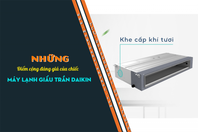 Nhà phân phối chuyên Cung cấp Máy lạnh giấu trần – âm trần nối ống gió DAIKIN 