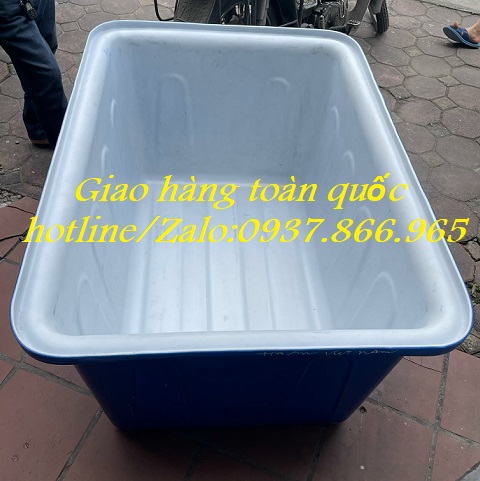 Bồn 2 lớp, Thùng đựng hóa chất có 2 lớp, thùng dung tích 500l