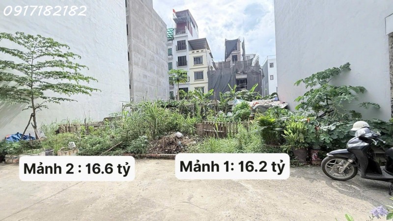 Bán đất TĐC Ngọc Thụy 67m², mặt tiền 5m, ngõ TT5-50(2), giá 16,6 tỷ