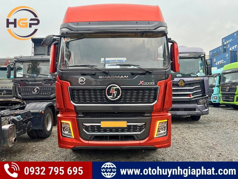XE ĐẦU KÉO SHACMAN X5000 460HP WEICHAI SỨC MẠNH VƯỢT TRỘI