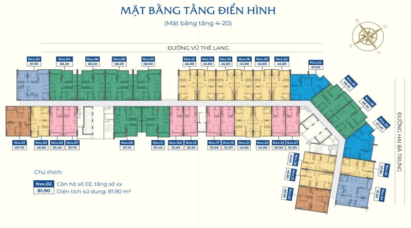 Bán Căn Hộ 1PN View Trực Diện Hồ Văn Lang Nexus Tower Việt Trì - Giá Chỉ 1.29 Tỷ.LH 0768 194 968
