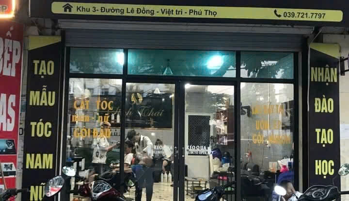SANG NHƯỢNG GẤP SALON TÓC – ĐỐI DIỆN CHUNG CƯ XI MĂNG, VIỆT TRÌ, PHÚ THỌ