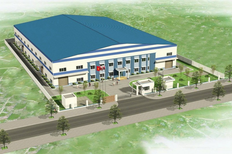 CHO THUÊ HOẶC BÁN NHÀ XƯỞNG XÂY MỚI 2 TẦNG TẠI CỤM CÔNG NGHIỆP NHÂN QUYỀN, HUYỆN BÌNH GIANG, TỈNH