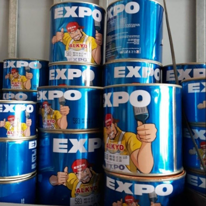 Đơn vị phân phối sơn dầu alkyd Expo cho công trình sắt thép gỗ tại TPHCM