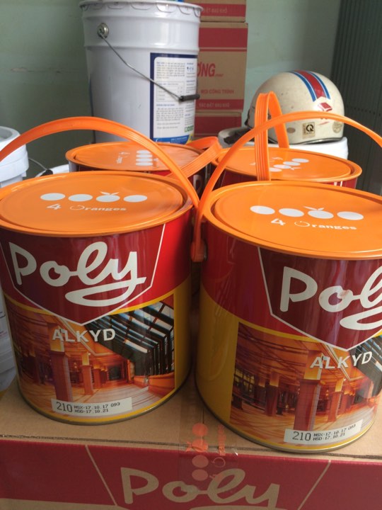 Đơn vị phân phối sơn dầu alkyd Expo cho công trình sắt thép gỗ tại TPHCM