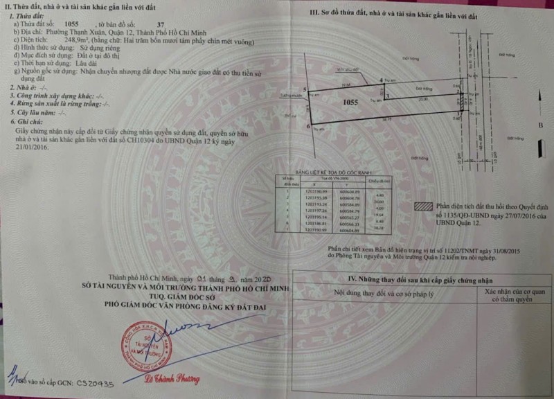 ►  BÁN ĐẤT ĐẸP PHƯỜNG THẠNH XUÂN, QUẬN 12, TP.HCM