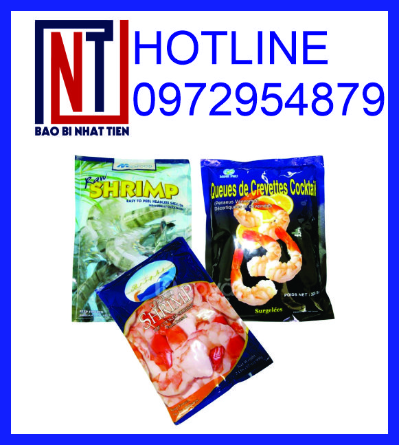 Bao bì đựng thủy sản, túi PA đựng thủy sản