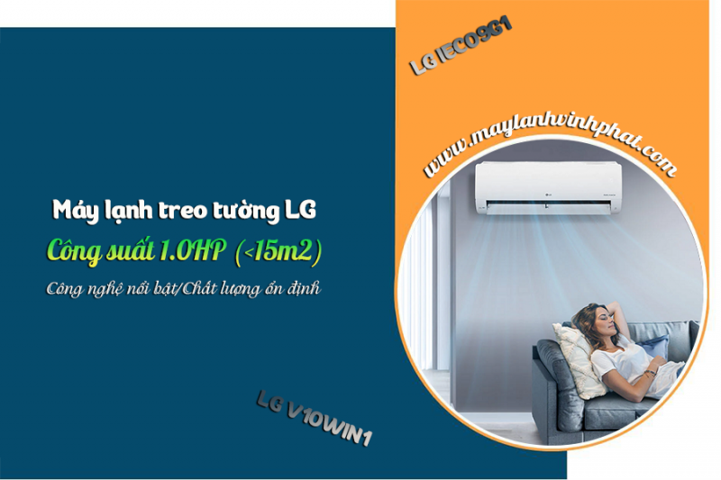 Điều hòa treo tường tường LG 1.0HP (<15m2): Công nghệ nổi bật/Chất lượng ổn định