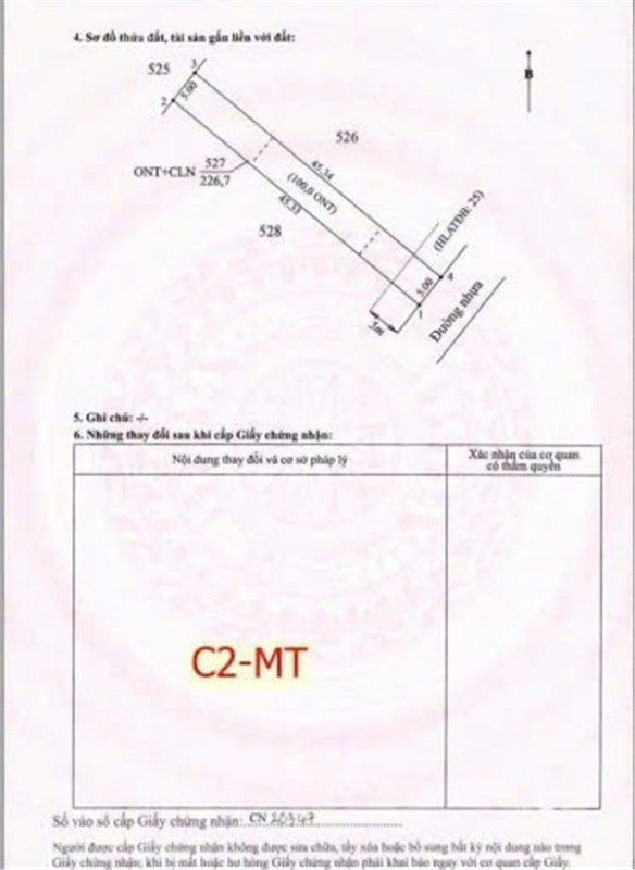 CHÍNH CHỦ CẦN BÁN LÔ LIỀN KỀ MẶT TIỀN ĐƯỜNG NHỰA - Xã Minh Thạnh, Dầu Tiếng, Bình Dương