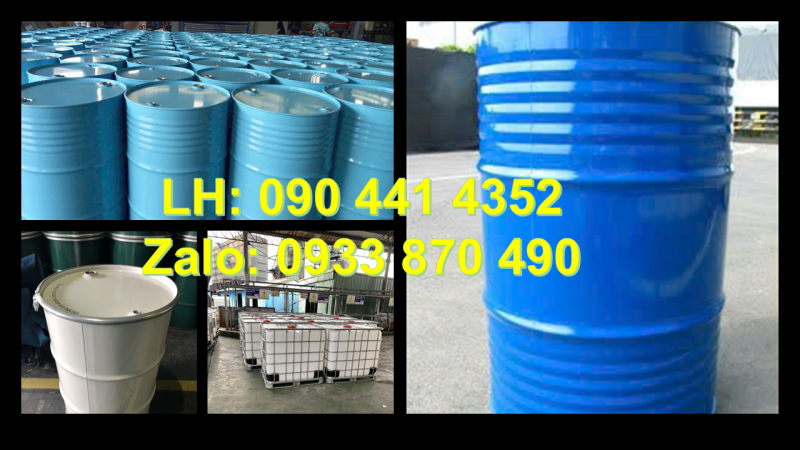 Thùng phuy nhựa 120 lít đựng cồn, thùng phuy nhựa 160 lít đựng axit đậm đặc 