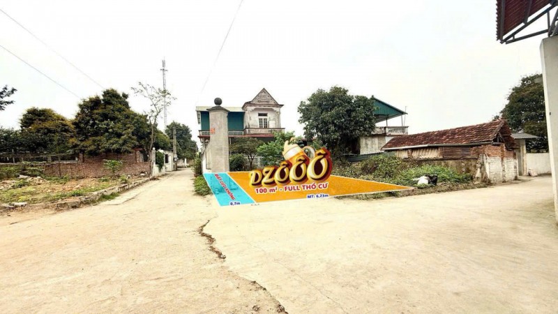 Chính chủ bán lô góc Tam Dương, Vĩnh Phúc 111m2 - Băng 2 ĐT306, Băng 2 ĐT309, đầu tư sinh lời hấp