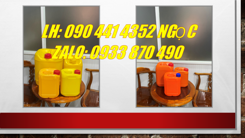 Can nhựa 22 lít đựng chất thải nhà máy, can nhựa 24 lít đựng chất thải lây nhiễm 