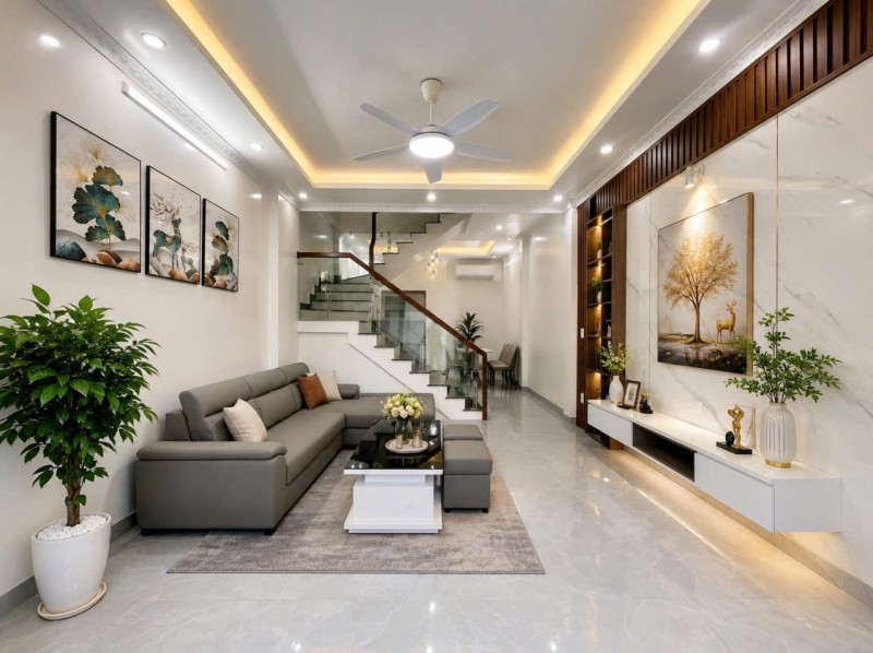 Nhà mới xây đường Khúc Thừa Dụ, An Biên, Hải Phòng - 4 tầng kiên cố - Hướng Đông Nam - Chỉ 3,7 tỷ