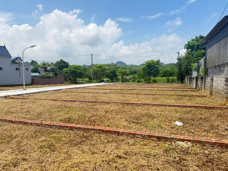 Cách chợ Bến 7p có ngay lô đất thị trấn giá đầu tư 97m 593tr đường thông 2 ôtô