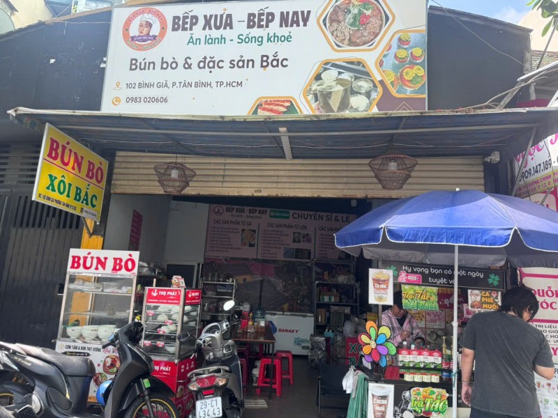 SANG NHƯỢNG QUÁN BÚN BÒ – MẶT TIỀN ĐẸP TẠI TÂN BÌNH - TP HỒ CHÍ MINH