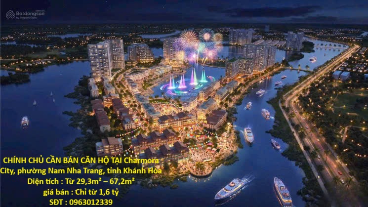 CĂN HỘ ĐẸP – GIÁ TỐT – CHÍNH CHỦ CẦN BÁN CĂN HỘ TẠI Charmora City, phường Nam Nha Trang, tỉnh Khánh