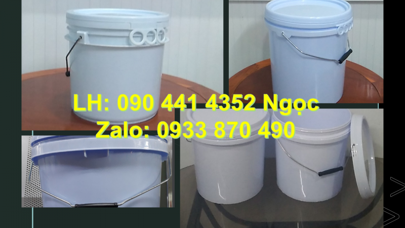 Thùng sơn cao cấp 5 lít – 10 lít – 12 lit – 18 lít – 20 lít – 22 lít TPHCM 