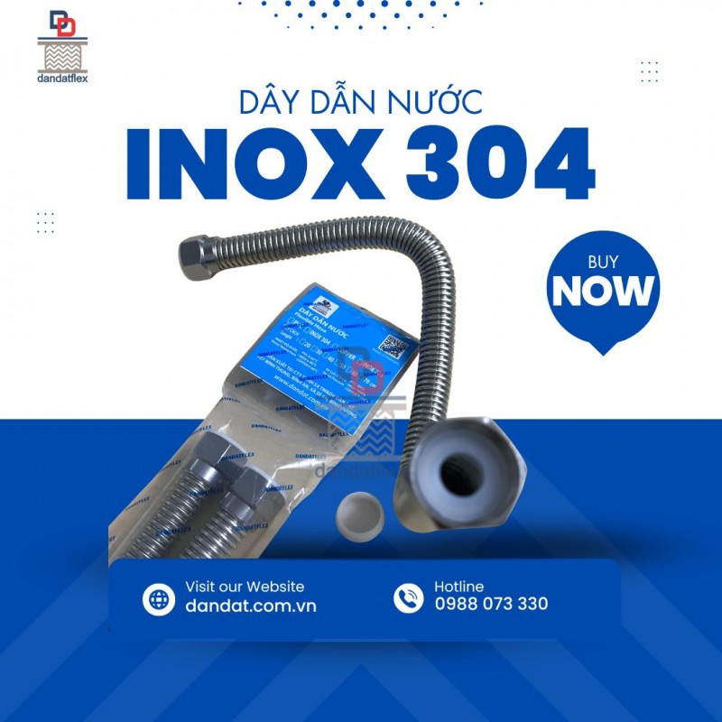 Dây dẫn nước inox chịu nhiệt/Dây dẫn nước mềm inox/Dây dẫn nước nóng lạnh vòi lavabo