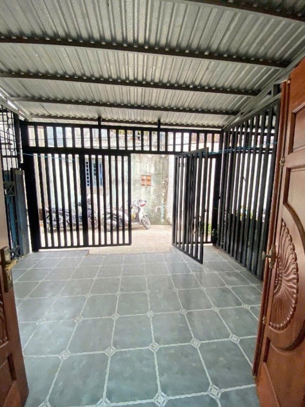 BÁN NHÀ 2 MẶT TIỀN HẺM XE HƠI QUỐC LỘ 50 BÌNH CHÁNH - 98M2 (4X23.3M) - CÁCH MT 10M - 4PN - GIÁ 5.5