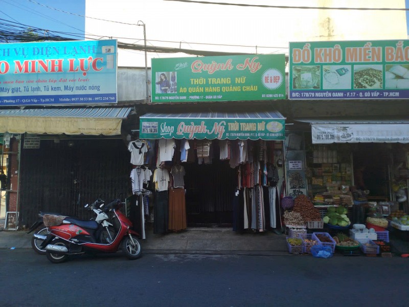 CHÍNH CHỦ SANG GẤP SHOP QUẦN ÁO CHỢ CĂN CỨ 26, PHƯỜNG 17, QUẬN GÒ VẤP, TP HỒ CHÍ MINH