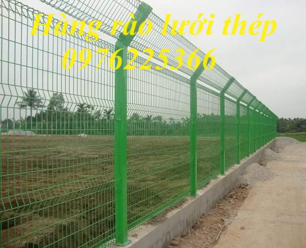 Hàng rào sơn tĩnh điện D4, D5, D6 giá tại xưởng 