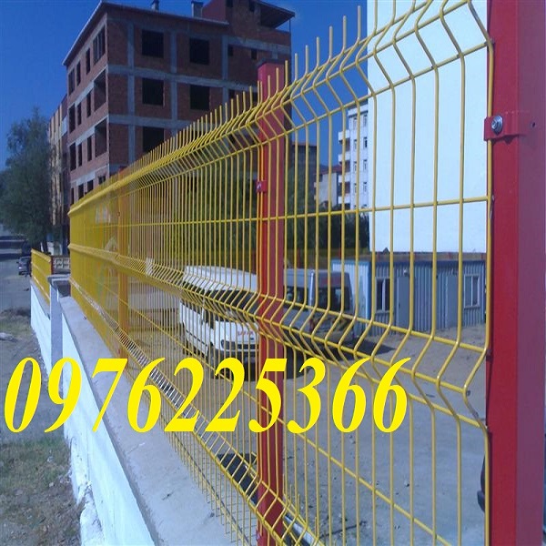 Hàng rào sơn tĩnh điện D4, D5, D6 giá tại xưởng 