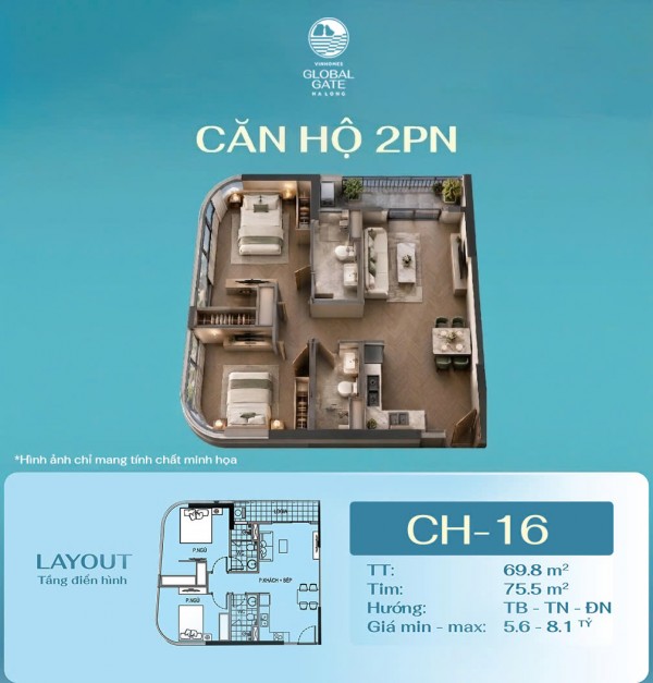 RA MẮT QUỸ CĂN ĐẮT GIÁ NHẤT TÒA G2 – CĂN 2PN GÓC VIEW SÂN GOLF & VỊNH DI SẢN!